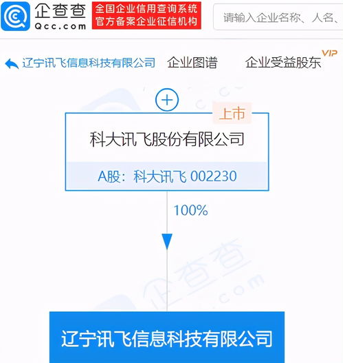 科大訊飛全資新公司落地遼寧，信息科技產業再布局